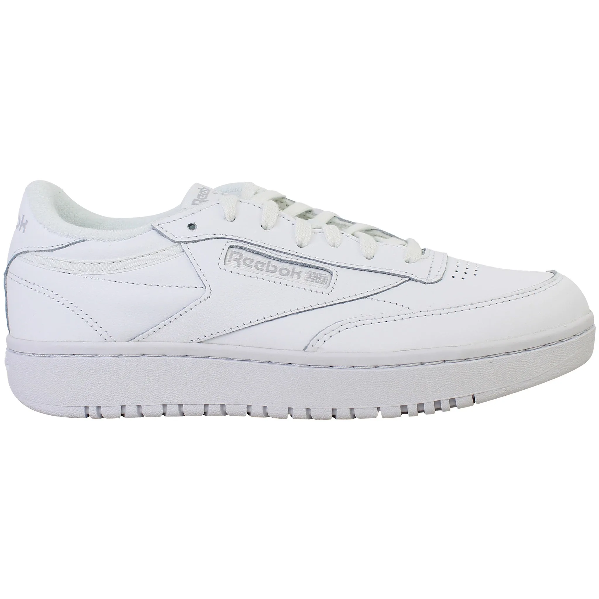 Club C Double Womens White Trainers - Size Uk 4.5 - Reebok - FashionsVida