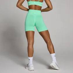 Short sin costuras Tempo con fruncido para mujer de MP - menta - L