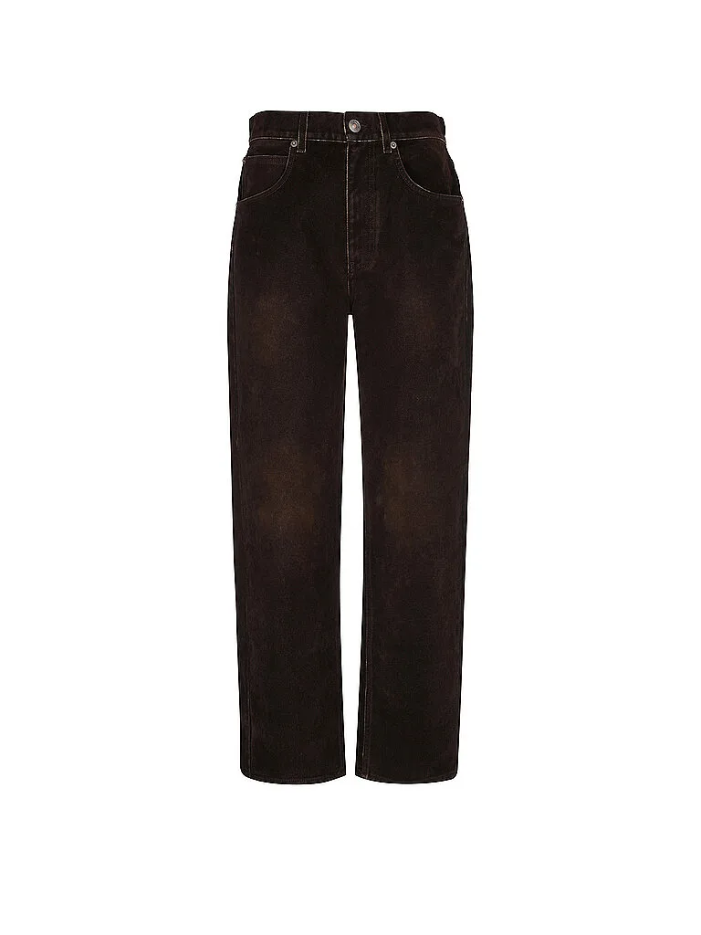 Jeans de pierna ancha marrón 27 - Tory burch - FashionsVida