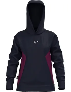 Felpa Con Cappuccio Athletics Baritone Blue / Dark Purple L