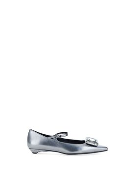 Ballerine con cinturino GRIGIO 35
