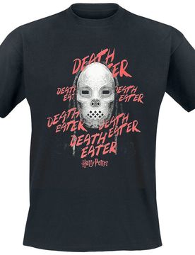 T-Shirt - Death Eater - Death Eater - S bis XXL - für Männer - Größe L - schwarz - Lizenzierter Fanartikel - Männer - male