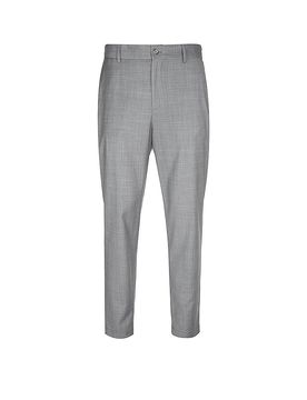Anzughose Tapert Fit P-PERIN grau 52 herren