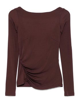 Elisabetta Franchi T-shirt marrone