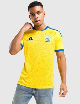 Mens Maglia Home Ucraina 2026 - Giallo, giallo giallo Uomo taglia XXL - Adidas - FashionsVida