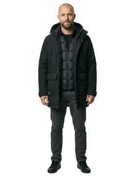 Parka Finn Softshell Black M