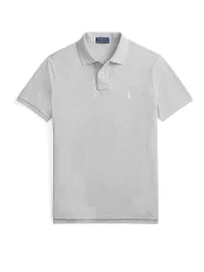 POLO Poloshirt Custom Slim Fit grau L herren