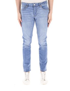 Jeans straight leg BLU CHIARO 34