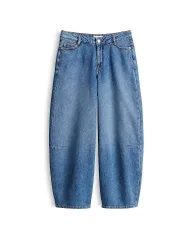 Jeans Balloon Fit LOLAH PARIS azul 44/L28