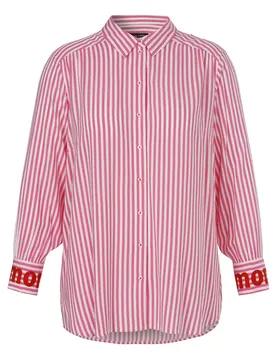 Bluse Hemdkragen 1/1 Arm Druck female