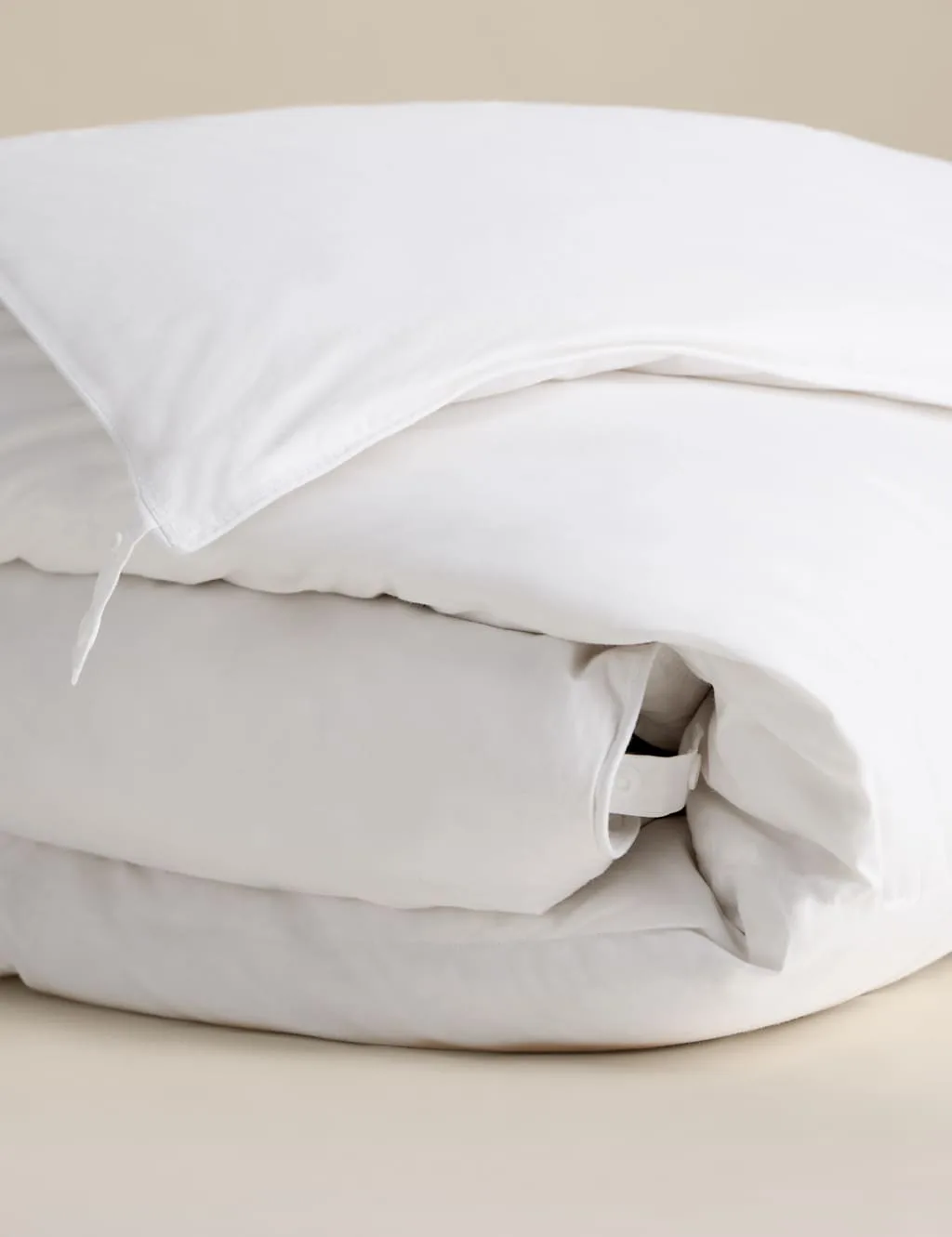 Duck Feather & Down 10.5 Tog Duvet White - M&S - FashionsVida