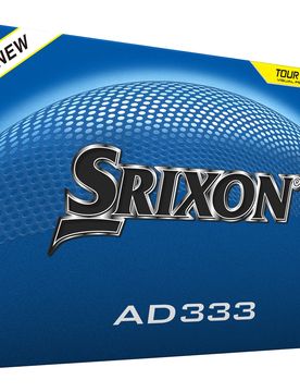 Golfbälle AD333 - 12er Pack, gelb