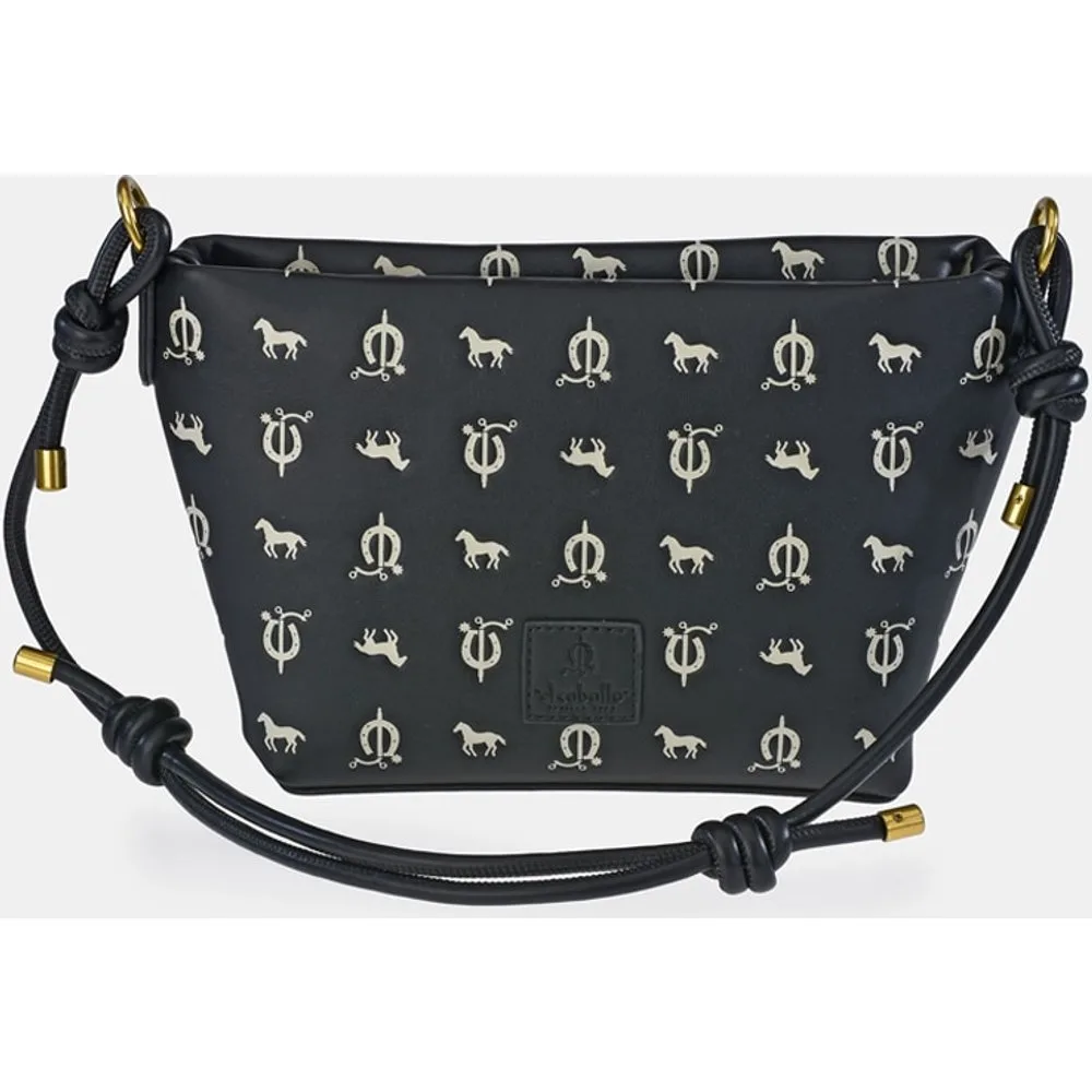 Bolso bandolera sitético grabado color - El Caballo - FashionsVida