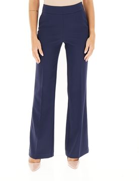 KOCCA Pantalone flare BLU NAVY 42