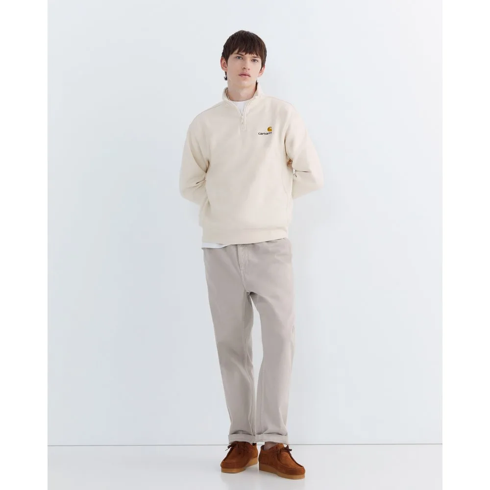 Sudadera media cremallera de hombre corte relajado - Carhartt WIP - FashionsVida