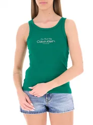 Calvin Klein Top in cotone VERDE S