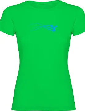 T-shirt à Manches Courtes Train Estella Light Green M - Kruskis - FashionsVida