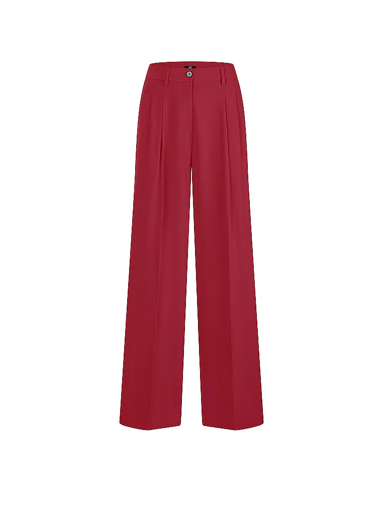 Riani Pantalon Marlene rouge 42 - Riani - FashionsVida