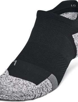 UA AD Pro (3er Pack) No-show Socken, schwarz MD
