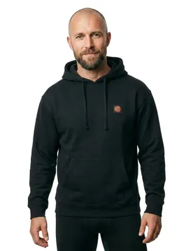 Sweat à Capuche Classic Label Black M