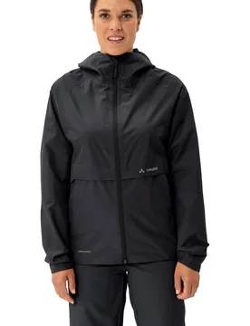 Loamer chaqueta impermeable ciclismo mujer Negro (44) - VAUDE - FashionsVida