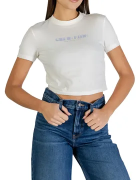 Damen T-Shirt Weiß 497990