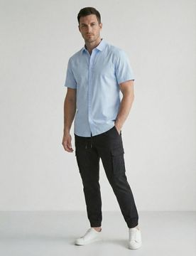 Pantaloni jogger cargo - nero
