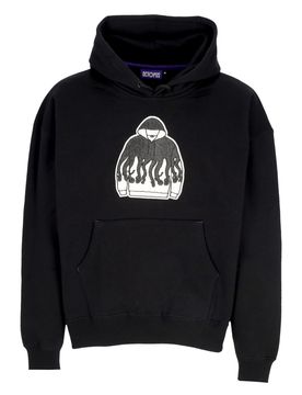 Felpa Cappuccio Uomo Iconic Hoodie Black