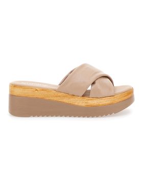 Ciabatte Beige Con Platform 2974 38