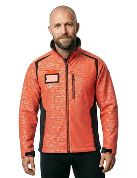 Veste Softshell Accelerate Safe 19202 Hi-Vis Red / Dark Navy 5XL - MASCOT - FashionsVida