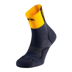 Calzini Corti Desafio Four Dark Grey / Yellow EU 36-38