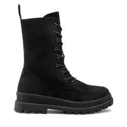 Schnürstiefeletten CS5591-06 Schwarz 34 female