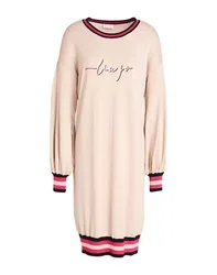 Mini-Kleid Damen Hellrosa S Damen