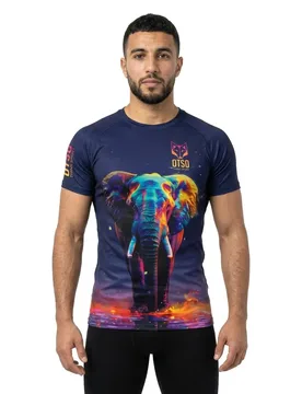 Maglietta A Maniche Corte Be Strong White M - OTSO - FashionsVida