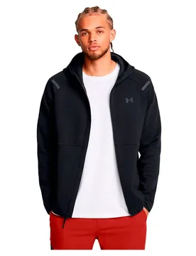 Sweat-shirt à Zip Unstoppable Fleece Eu Black / Black 2XL - Under armour - FashionsVida