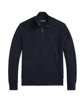 POLO Troyer Pullover dunkelblau S herren