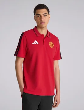 Manchester United x DNA Polo Shirt Red XL - Adidas - FashionsVida
