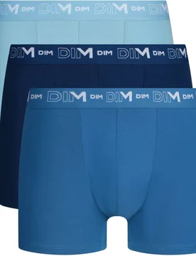 Pack de tres bóxers de punto de hombre en color - Dim - FashionsVida