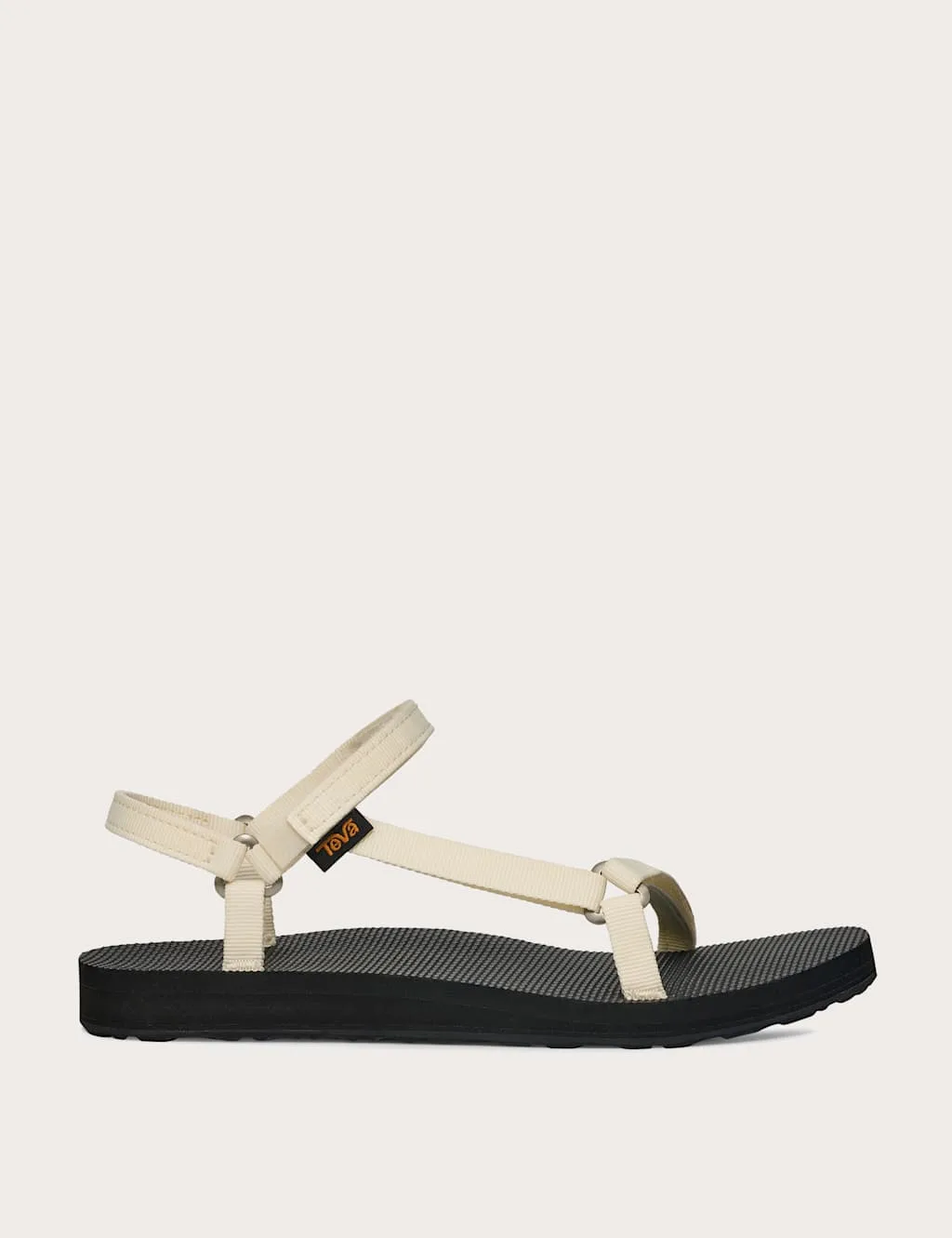 Original Universal Slim Flat Sandals White/Black female - TEVA - FashionsVida