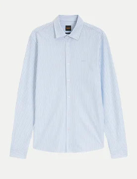 Boss Orange Hemd Mysoft Blau L - BOSS - FashionsVida