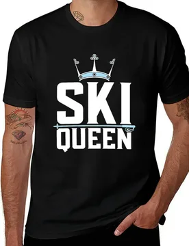 Ski Queen winter snow sport T-Shirt Worker Basic Short Sleeve Tee - Aliexpress - FashionsVida