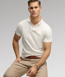 Superdry Herren Vintage Destroy Poloshirt White - Größe: Xxl