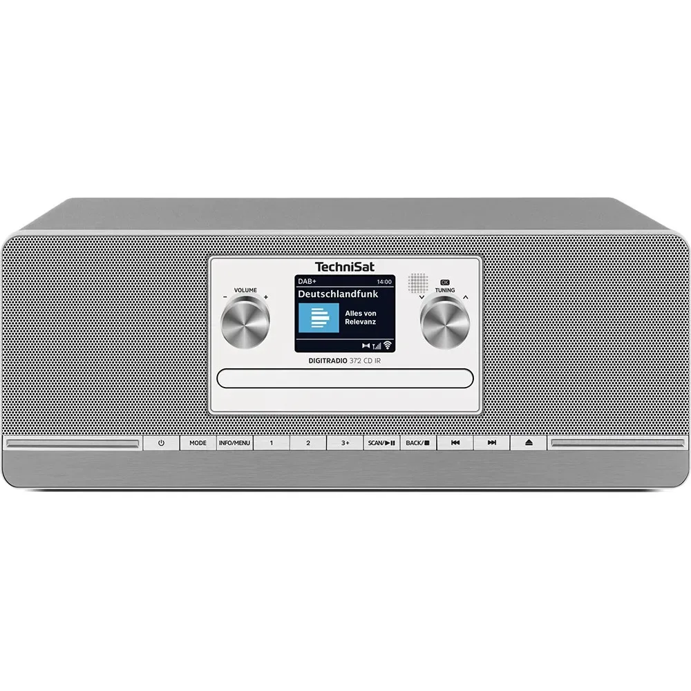 Radio Internet Digitradio 372 Cd Ir Silver One Size unisex - TechniSat - FashionsVida