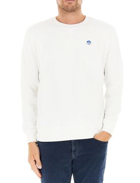 Felpa in cotone BIANCO M