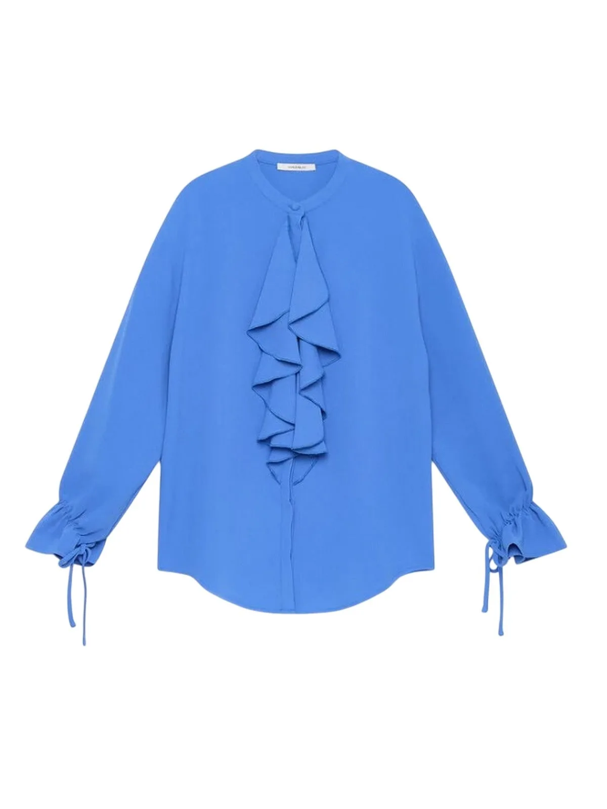 Camicie donna - camicia sable crepe - blu - Maliparmi - FashionsVida