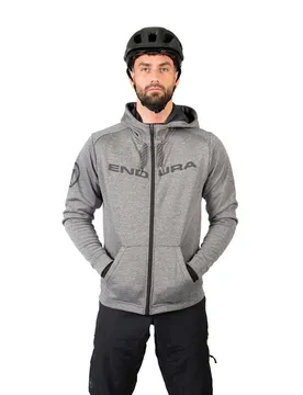 Felpa Con Cappuccio Hummvee Grey