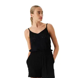 Maglietta Senza Maniche E30021 Black M