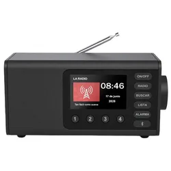 Radio Numérique Dr1001 Black One Size unisex
