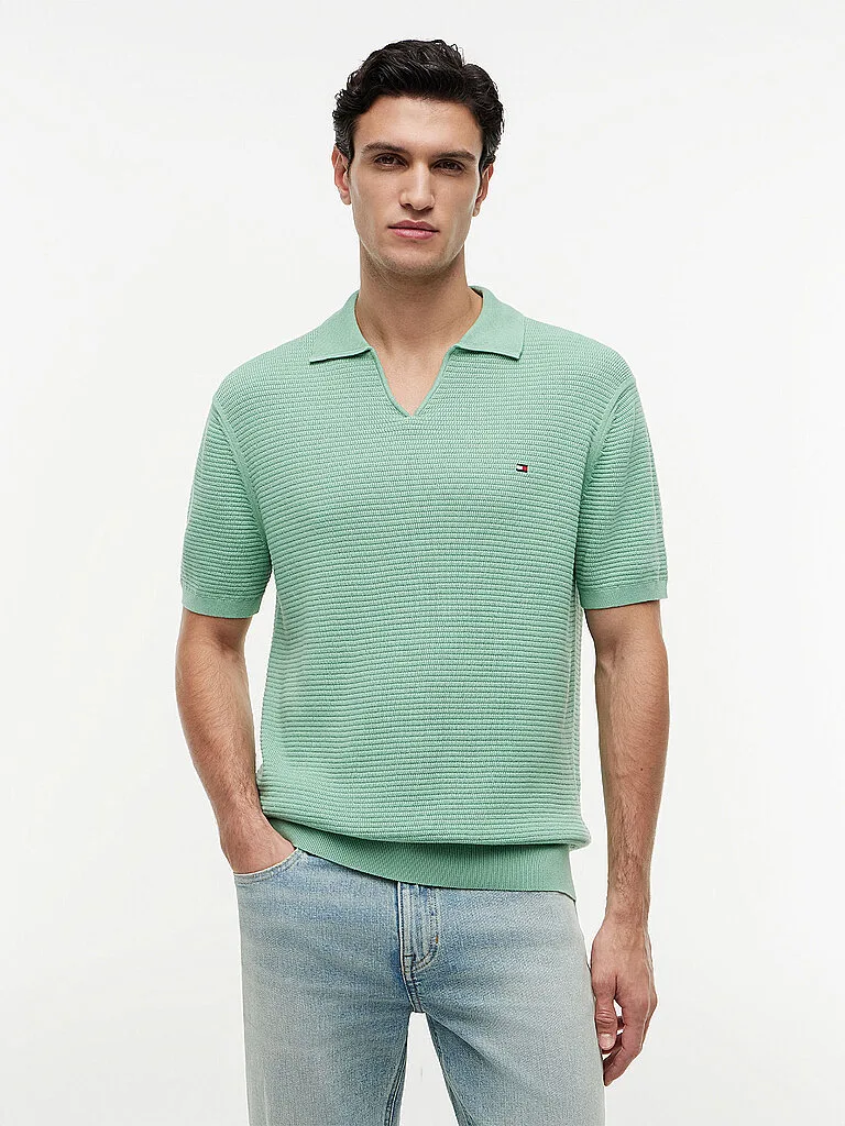 Tommy Hilfiger Polo menta M - Tommy hilfiger - FashionsVida