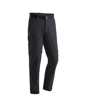Pantaloni da trekking da uomo Torid Slim ZipOff nero 52 (kurz) - Maier Sports - FashionsVida